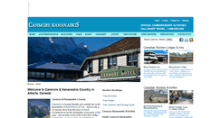 Desktop Screenshot of canmorekananaskis.com